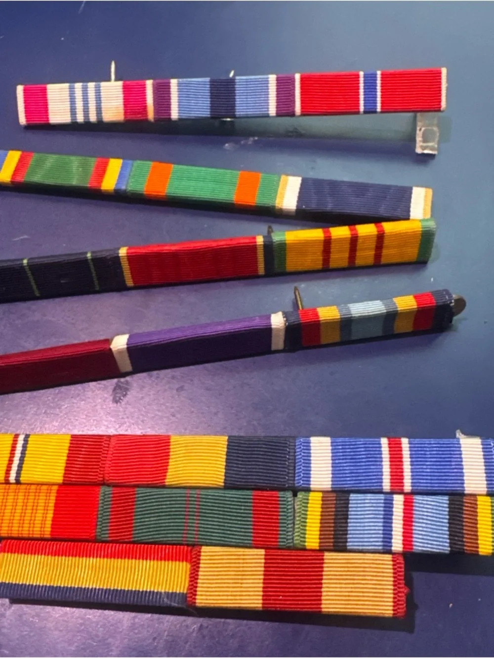 Colorful Military Ribbon Bar Set - Multicolor - Picture 2 of 6